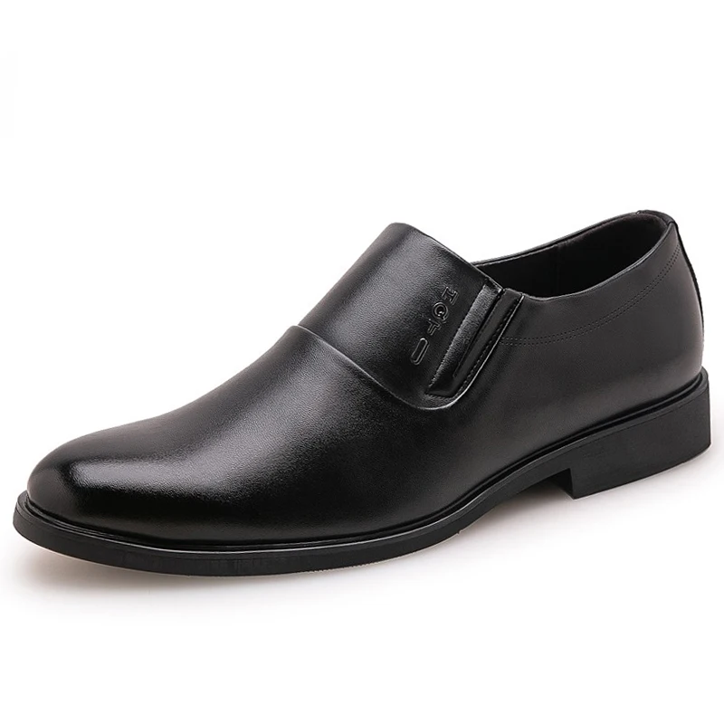 

Retro formal shoes men Split leather shoes Men Dress shoes Black Business Oxford shoes for men shoes leather