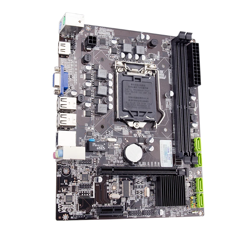 H55M mATX материнская плата H55 lga 1156 Поддержка VGA HDMI USB2.0 SATA 2 0 DDR3 двухканальная