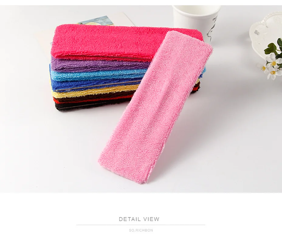 Спортивная поглощающая повязка на голову Модная стильная для волос карамельных