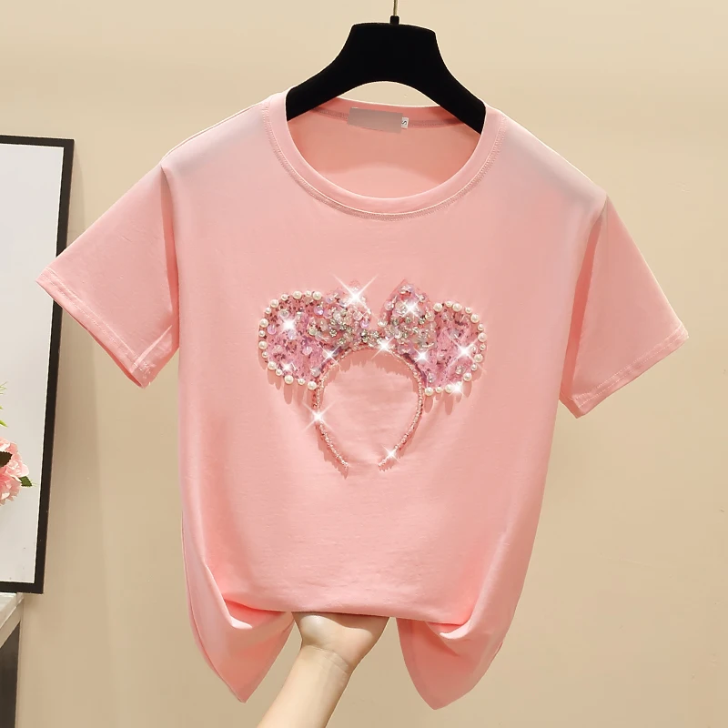 

Looking out side Print Women t shirt Cotton Casual Funny t shirt For Lady Girl Top Black