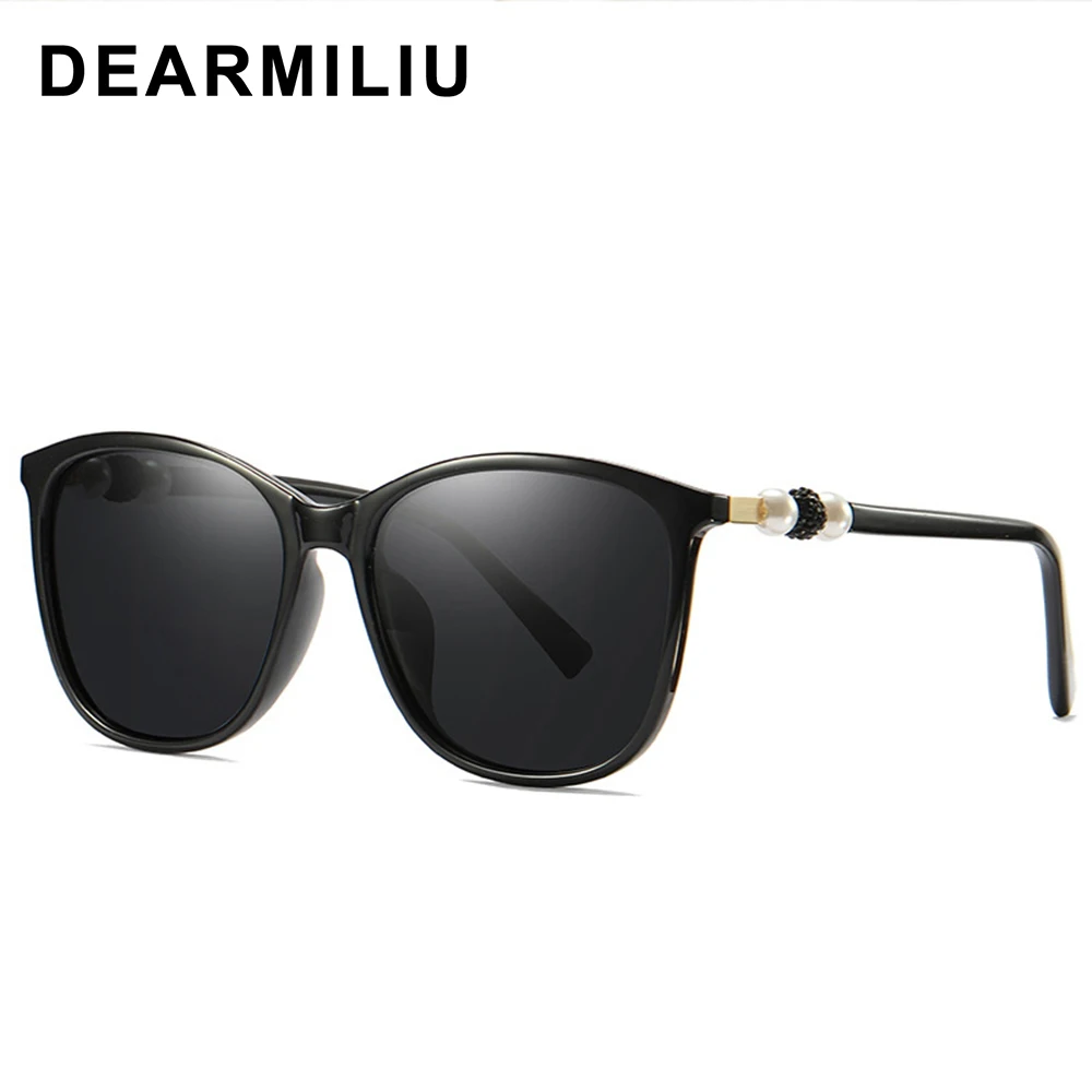 DEARMILIU Модные солнцезащитные очки Брендовые женские кошачий глаз поляризованные