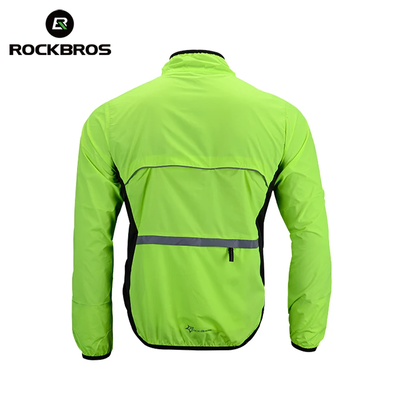 Велосипедная куртка ROCKBROS из дышащей светоотражающей ткани для горных