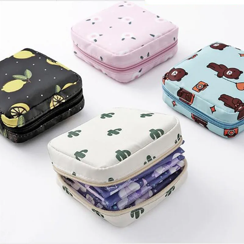 Прямая поставка нейлоновая женская гигиеническая сумка для салфеток держатель