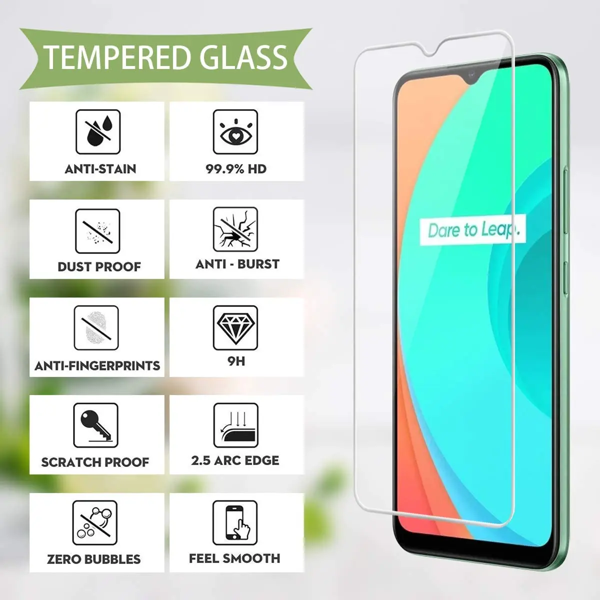 

Защитное стекло с полным покрытием для Realme C21 C15 C12 C11 C3 C25, закаленное стекло для OPPO Realme 7 Pro Realmy 7 7Pro 7i, защитная пленка