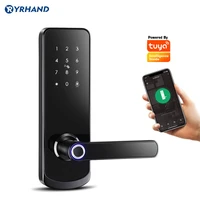 tuya biometric fingerprint lock%ef%bc%8cwifi fechadura eletronica digital cerradura inteligente smart home door lock