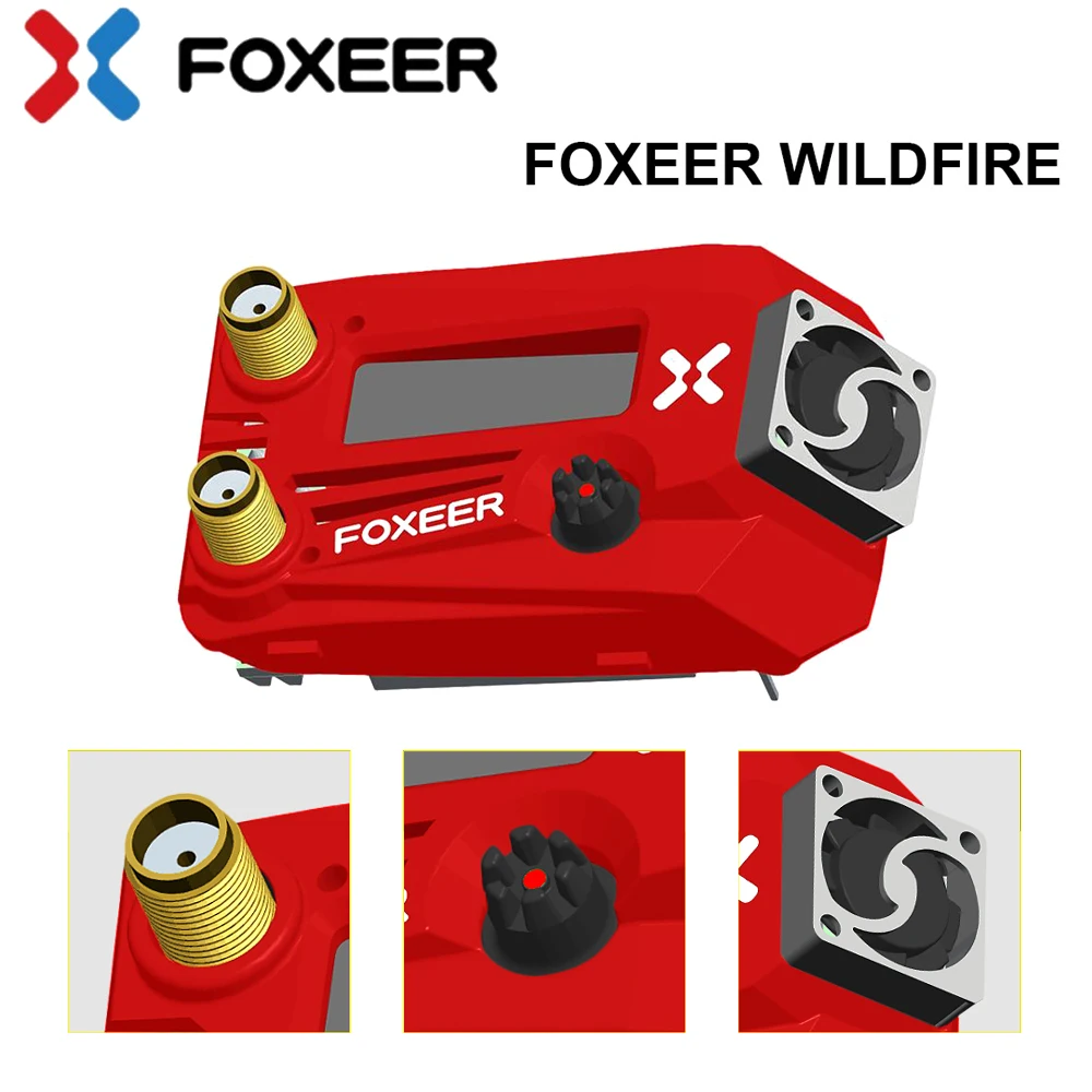Приемник Foxeer Wildfire 5 8G двойной модуль приемника для очков Fatshark Dominator всех серий V1 V2