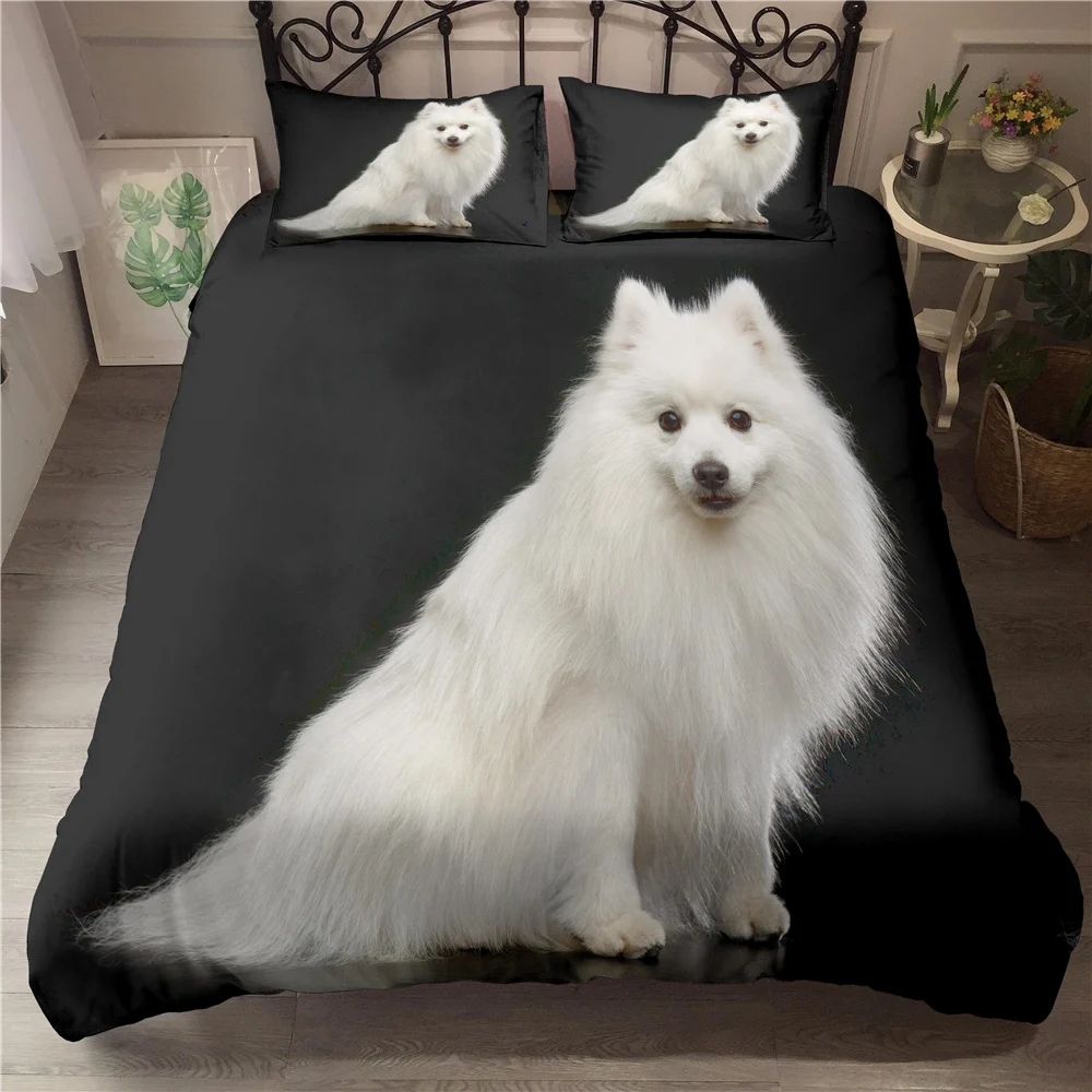 Comprar Juego De Cama Con Estampado 3D De Animales Para Niños, Ropa De Cama Con Estampado 3D De Perro Y Gato, Edredón Suave, Funda De Almohada, Tamaño Queen Y King, Textil Para El Hogar