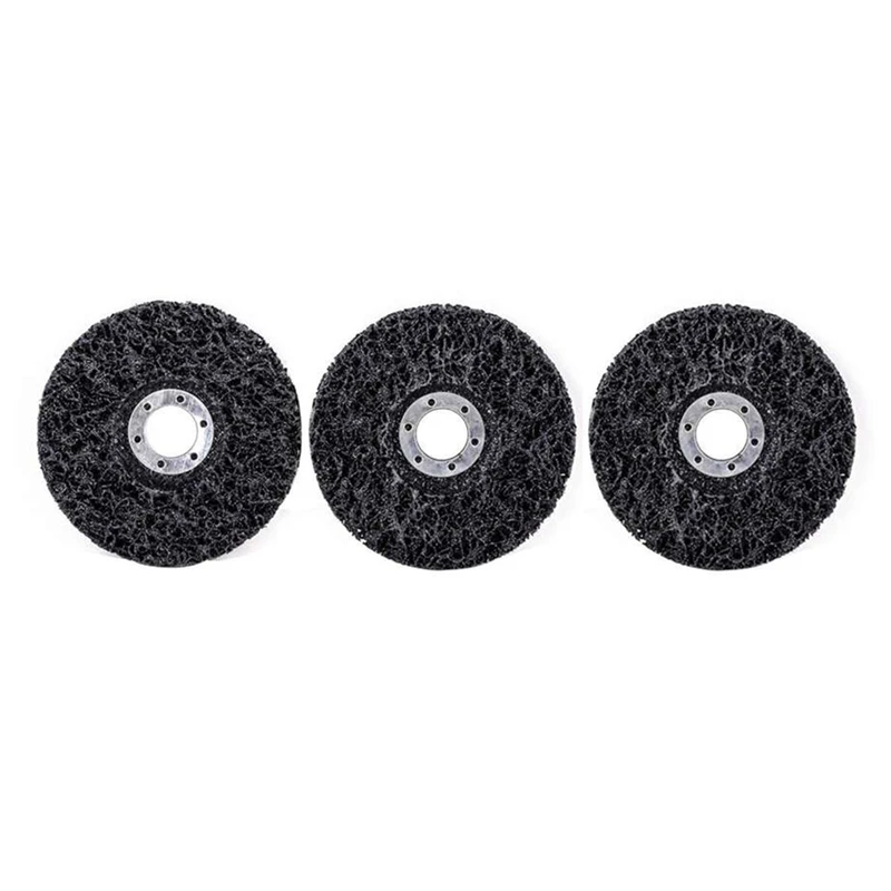 

3 Pcs 125Mm Poly Strip Disc Abrasive Wheel Paint Rust Remover Clean Grinding Wheels For Angle Grinder Car