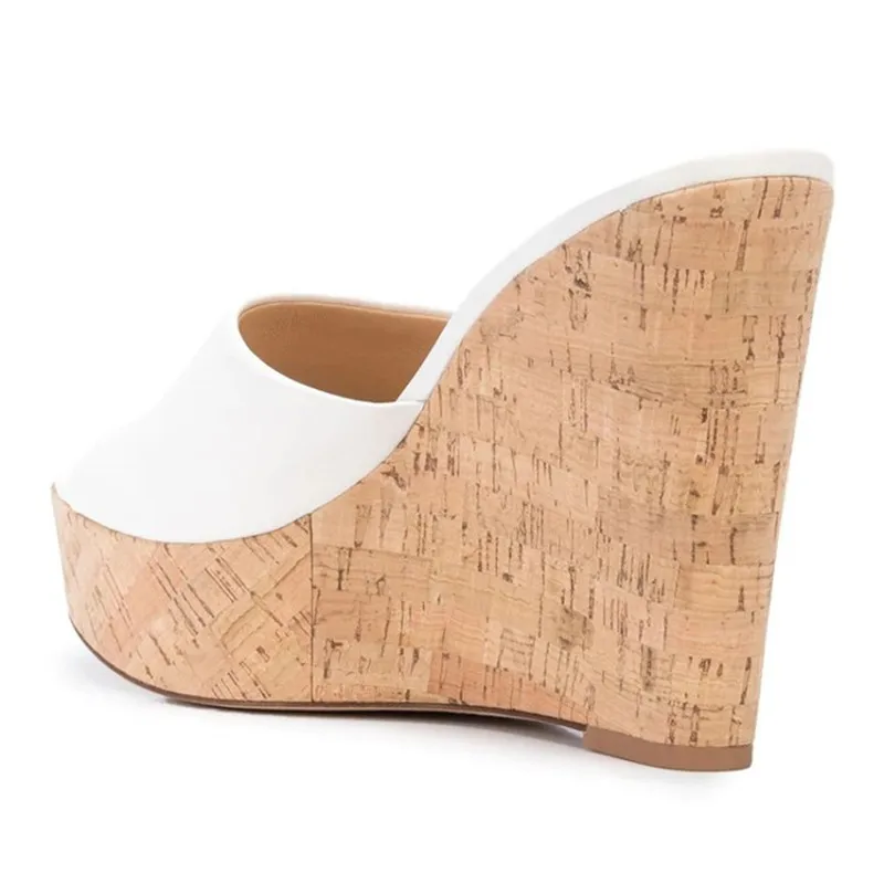 

SHOFOO shoes,Fashion ladies slippers, about 4.5cm waterproof platform, 14.5cm wedges slippers, outdoor slippers. SIZE:34-45