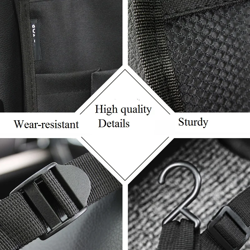 Наполнение двух передних сидений автомобиля сумка-Органайзер для хранения