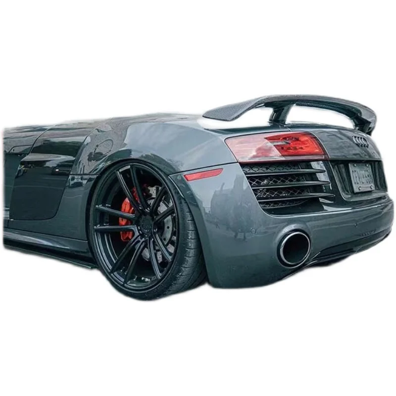 

2021 подходит для R8 Audi модифицированный трехмерный большой задний спойлер V8v10 с неподвижным крылом Gt из углеродного волокна