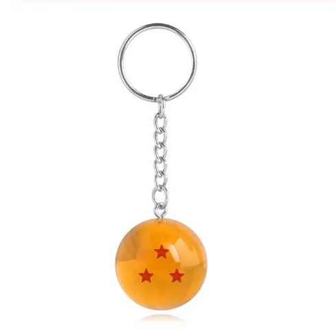 K263-3 14 шт./лот, японские мультфильмы, брелок с надписью Dragon Ball, классический Сферический брелок с четырьмя звездами для мужчин и женщин, сумка, сувенир, аксессуары, подарок - Цвет: K263-3