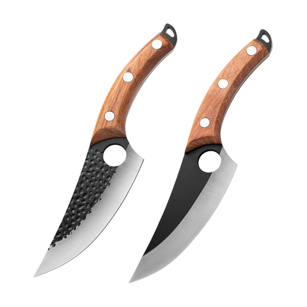 

Handmade Meat Cleaver Kitchen Boning Knife Fishing Knife Stainless Steel Outdoor Cooking Cutter Butcher Knife