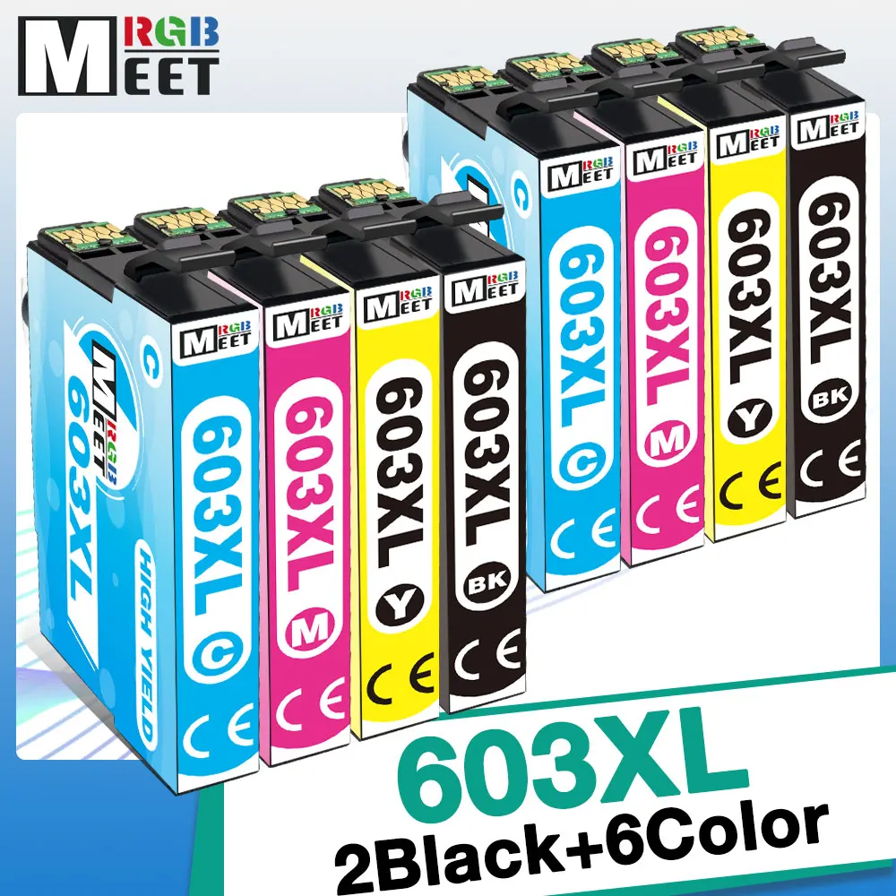 

For EPSON 603XL 603 T603XL E-603XL T603 XL Ink Cartridges For Epson Expression Home WF-2810DWF WF-2830DWF WF-2835DWF