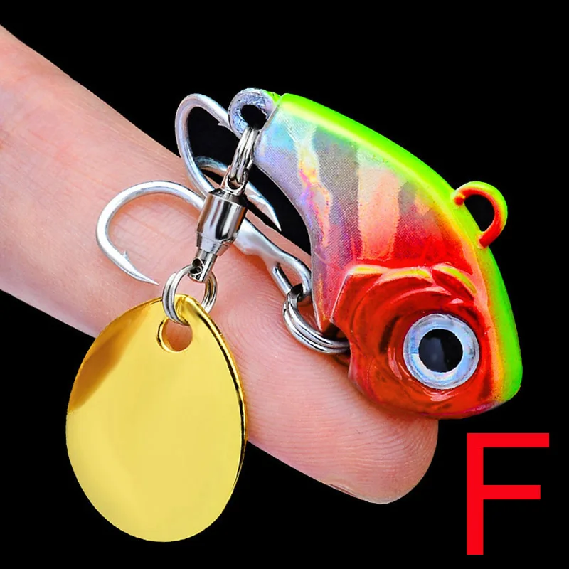

Far Casting Fishing Lure Bait with Sequins Rotating Vibration VIB Sinking Lure 5g 10g 15g 20g Durale Artificial Bait