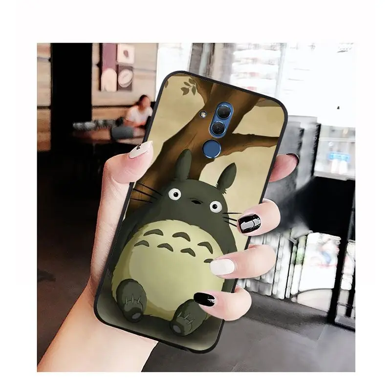 MaiYaCa Cute Totoro Spirited Away Ghibli Miyazaki Anime Phone Case for Huawei Mate 10 20 Lite 20X Mate20 Pro Mate9 Nova3 3i | Мобильные