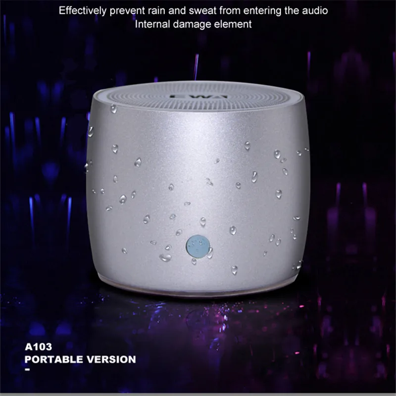 ЕВА A103 Водонепроницаемый Динамик Портативный Беспроводной s Bluetooth 5 0 с переносной