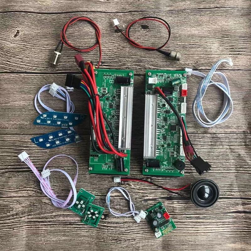 Оригинальный 6 5 Дюймов Электрический самокат двойной Системы Управление