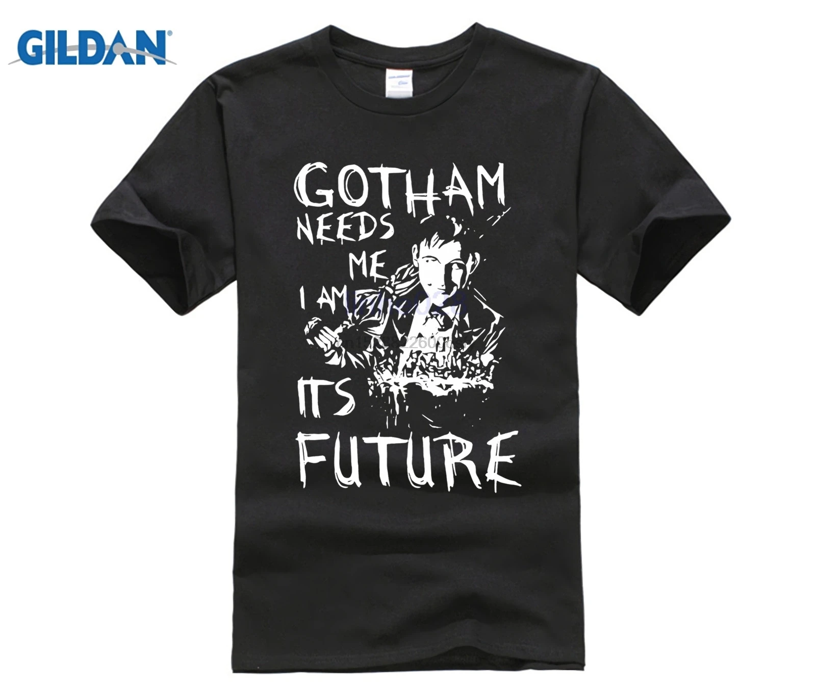 Cobblepot Gotham ТВ шоу футболка для взрослых модная простая хлопчатобумажная Забавный