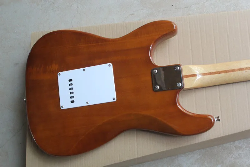 Оптовая продажа Высококачественная электрогитара на заказ ST Chrome Tremolo stratocast-er |