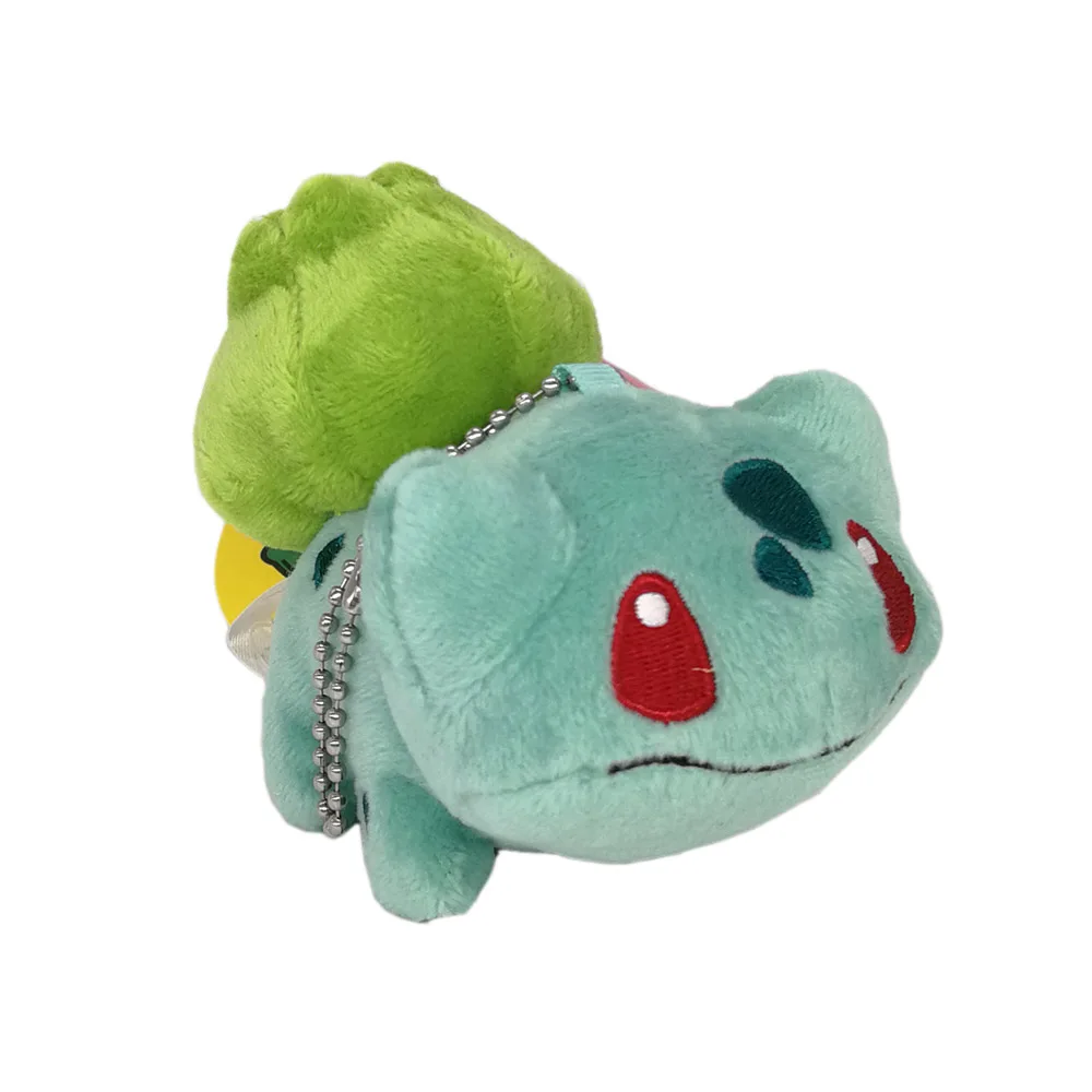 Новинка, 10 шт., Ditto Metamon Charmander Squirtle Snorlax Pikchu Eevee Espeon flarion Jolteon Sylveon Umbreon Vaporeon, плюшевая кукла - Цвет: Q Bulbasaur 10cm