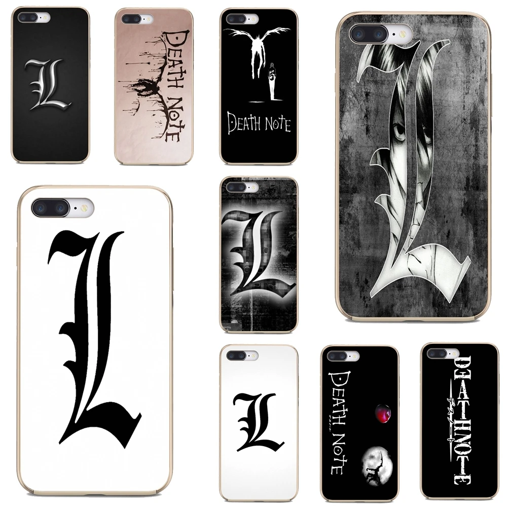 Силиконовый чехол для Huawei Nova 2 2i 3 3i Y3 Y5 Y6 Y7 Y9 Prime 2015 2016 2017 2018 2019 Ryuk-Death-Note-Rules-Logo -