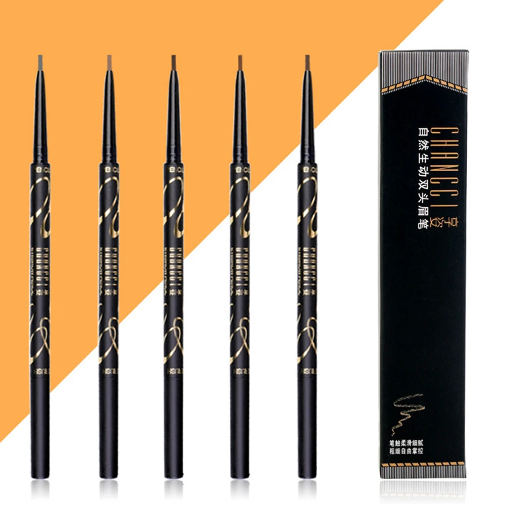 Очень тонкий карандаш для бровей натуральный долговечный водостойкий и