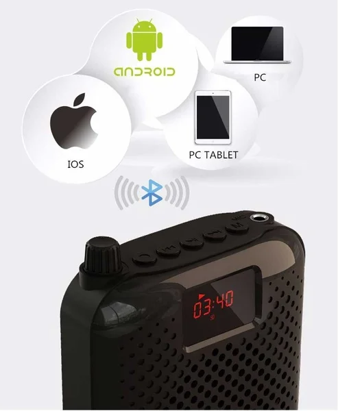 Портативная Bluetooth-Колонка K500 высокомощные динамики мегафон с USB-зарядкой для