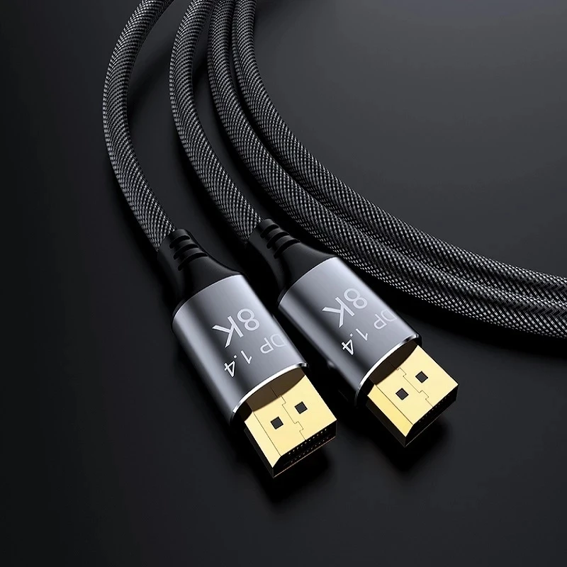 Кабель 8K Displayport 1 4 @ 60 Гц 4K 144 2K 165 32 Гбит/с HDR DP1.4 кабель UHD для RTX3070/3080 видео ПК