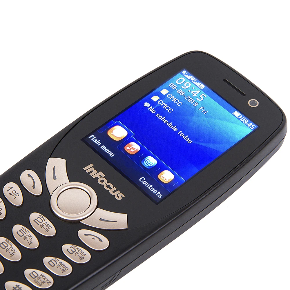 InFocus IF9012 русская клавиатура мобильный телефон 2,4 дюймов gsm 1800 мАч кнопочный дешевый разблокированный двойной sim фонарик мобильный телефон