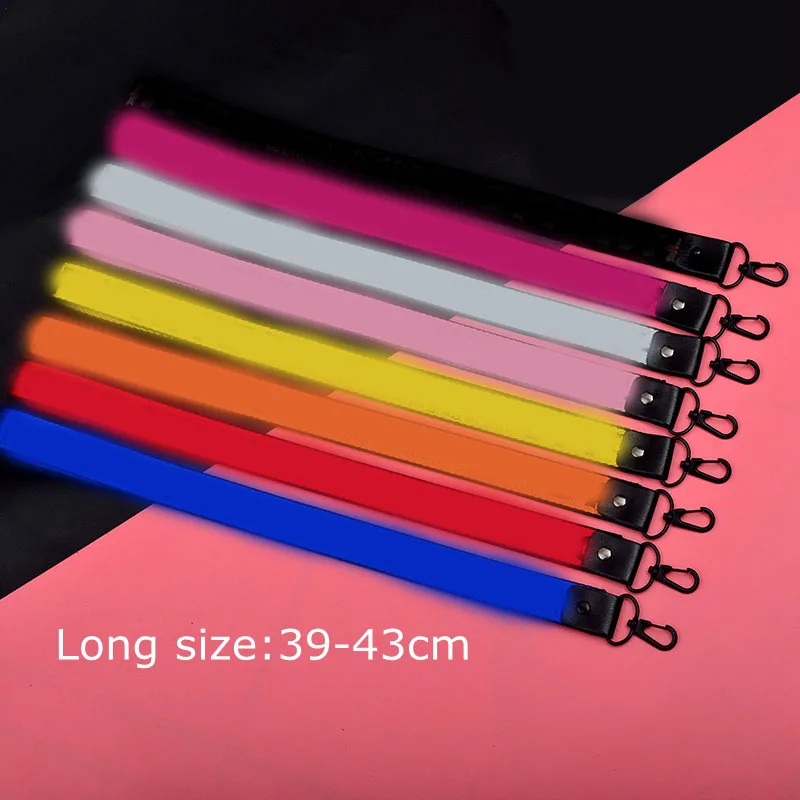 10pcs 8colors long short Ribbon Keychain sleutelhanger Lady Phone Case Wallet key chains For Bag