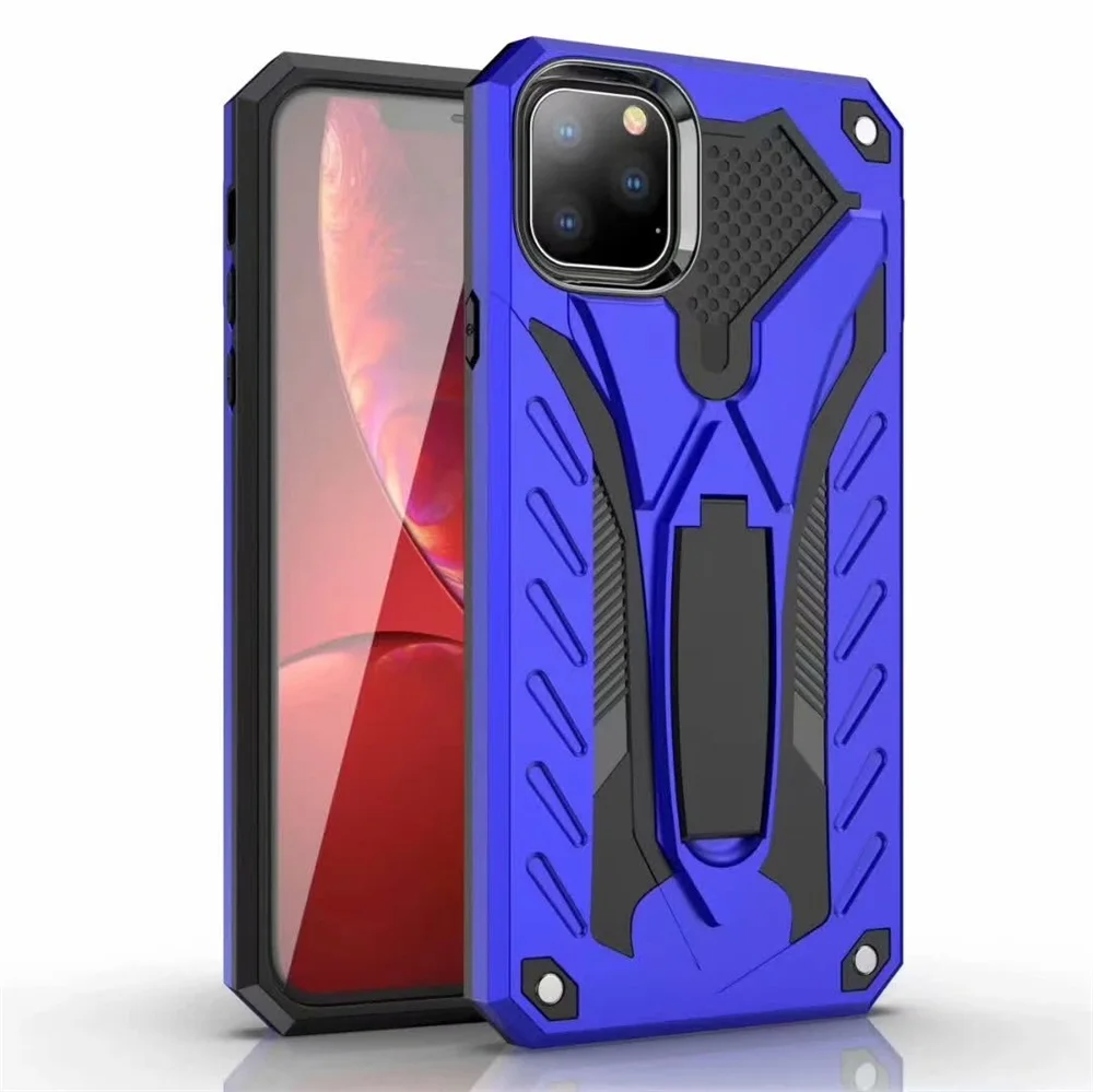 Чехол для iPhone 11 Pro 7 8 6 6s Plus 5 5S SE Противоударная подставка военный чехол s для iPhone X XS Max XR чехол для телефона чехол