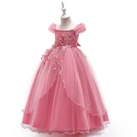 new teen girl wedding dress baby girl dress ceremony elegant childrens party dress costume for cid clothes 4 14years dress