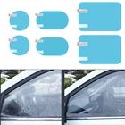 Автомобильное зеркало заднего вида, защитная противотуманная прозрачная пленка на окно автомобильного зеркала, водонепроницаемая противотуманная Антибликовая Автомобильная наклейка 2 шт.компл.