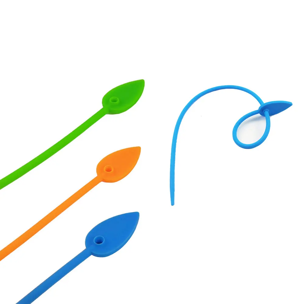 Силиконовые силиконовые кабельные стяжки многоразовый шнур аккуратный кухонный