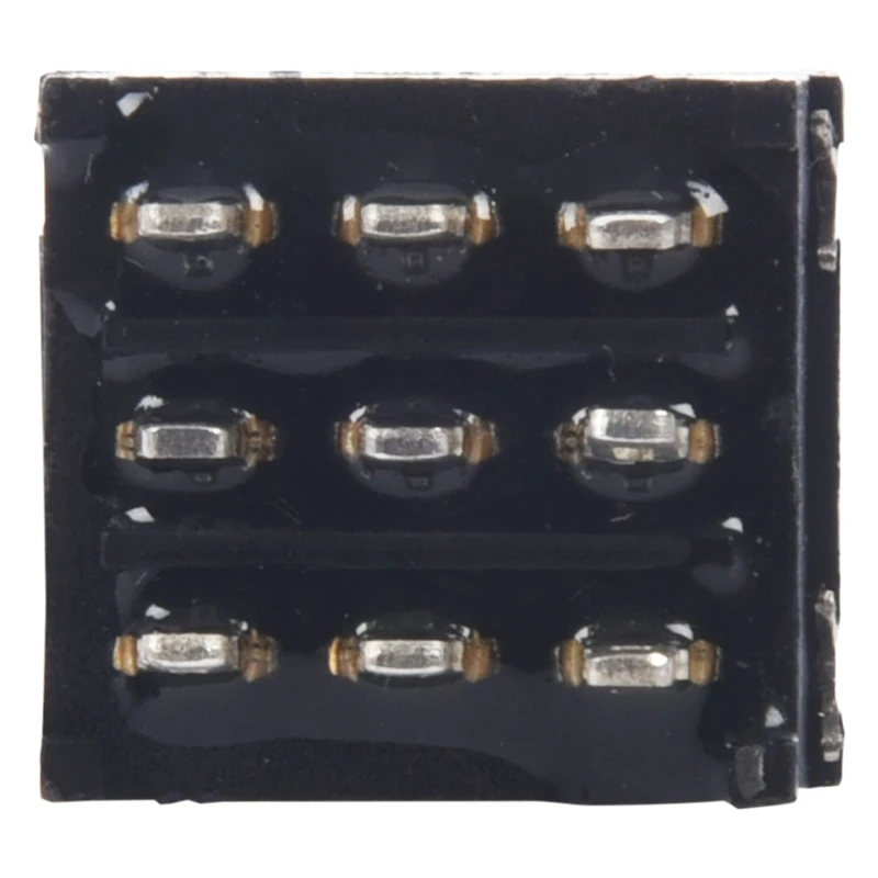 

5 Pcs Black 3PDT 9-Pin Guitar Effects Stomp Switch & 3 PCS 1590B Style Guitar Effects Pedal Aluminum Stomp Box
