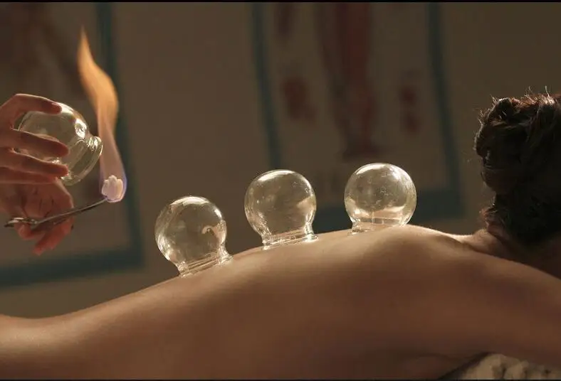 Утолщенная Стеклянная банка для огонь домашние банки китайские медицинские