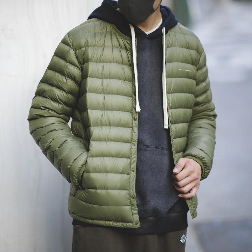 Мужские куртки MADEN пуховое пальто для мальчиков на осень теплый мужской