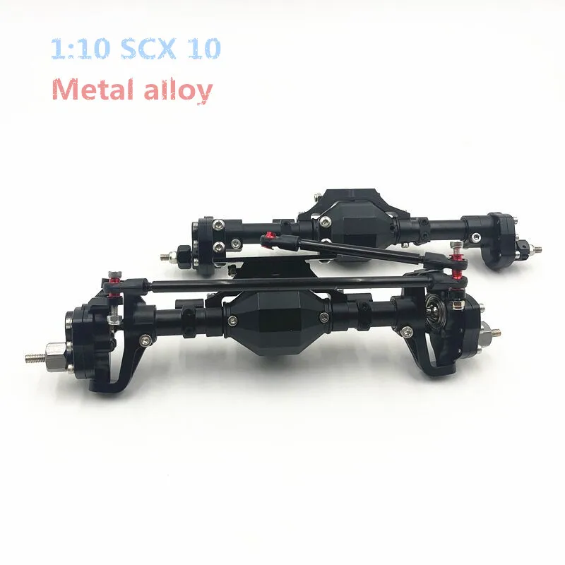 Задняя ось и передняя SCX10 из металлического сплава для радиоуправляемого
