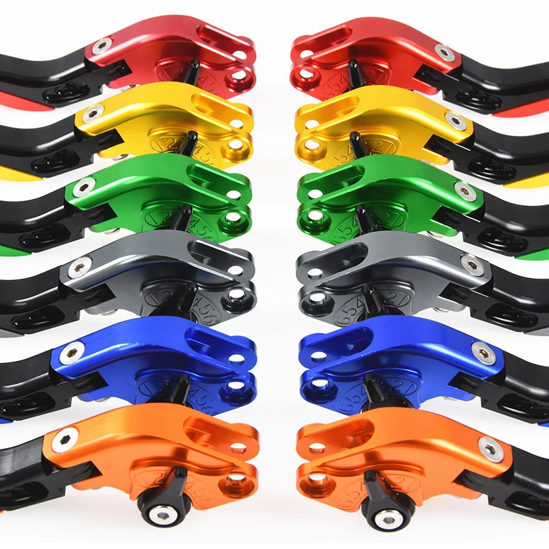 Мотоциклетные алюминиевые аксессуары Складные Выдвижные тормозные рычаги