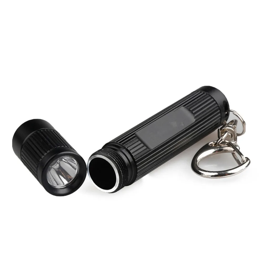 

2000LM LED Pocket Flashlight 3 Modes Keychain Keyring Torch Penlight Portable B03D