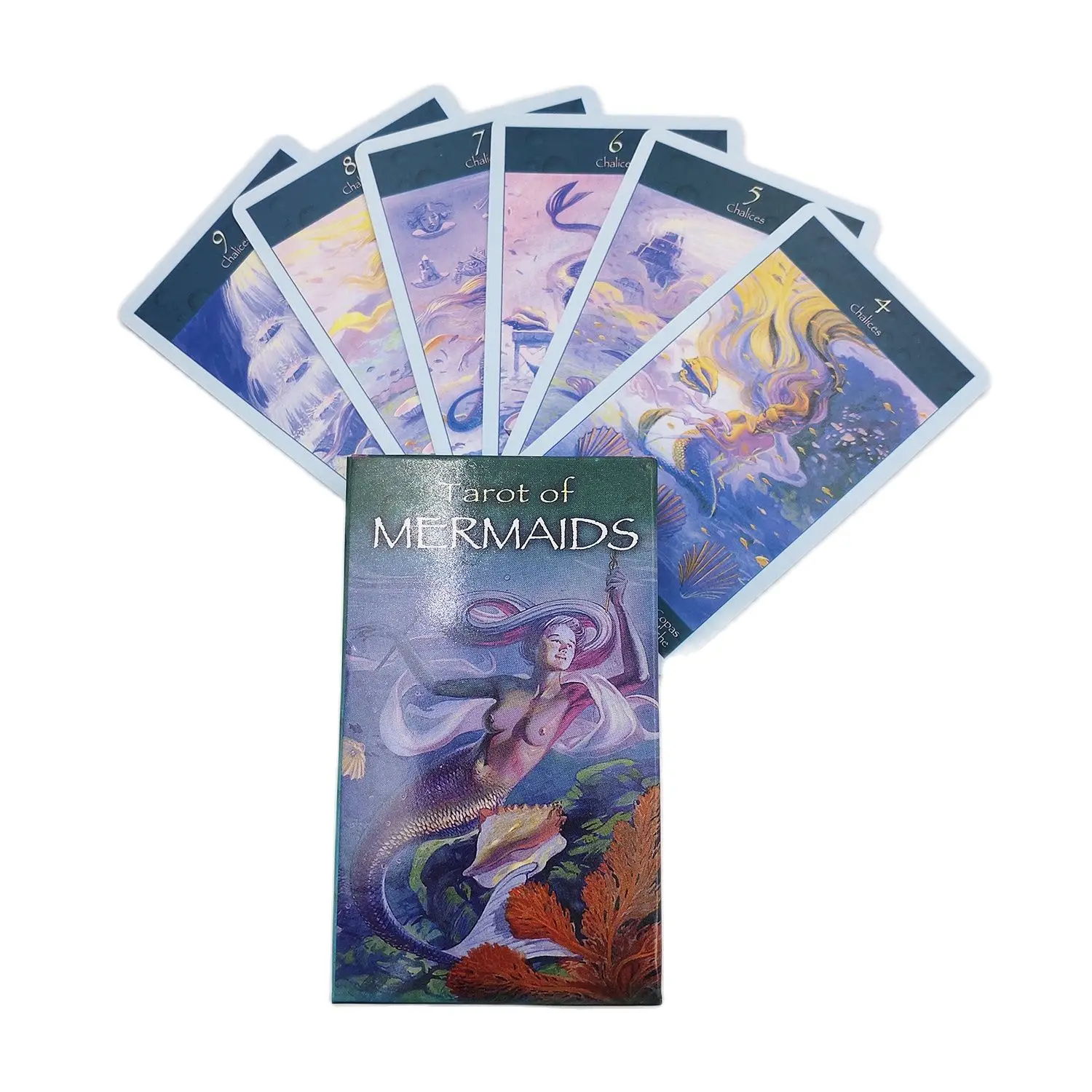 Tarot of Mermaids Full English Divination Oracle Card Family Playing Birthday Gift Party Entertainment Tarot Deck Board Game
