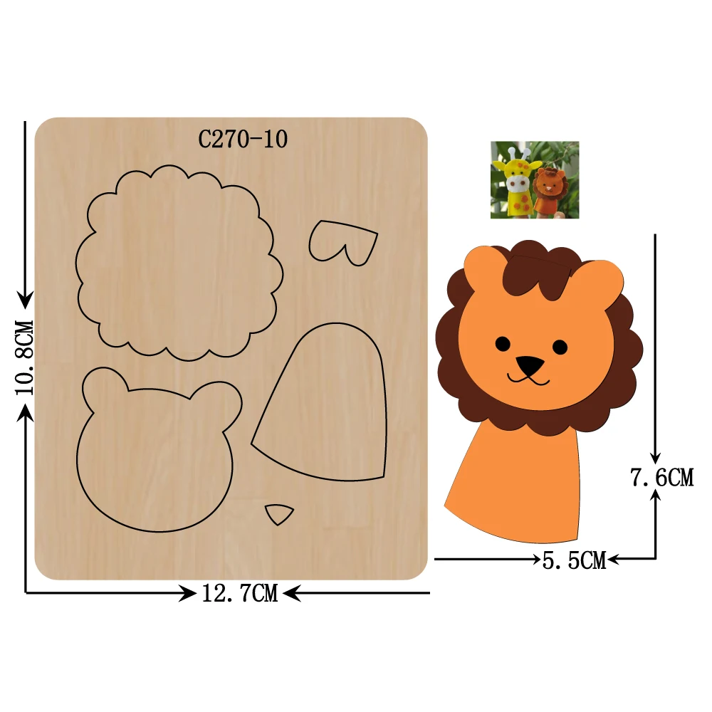 Новые деревянные высекальные штампы для скрапбукинга режущие обычных