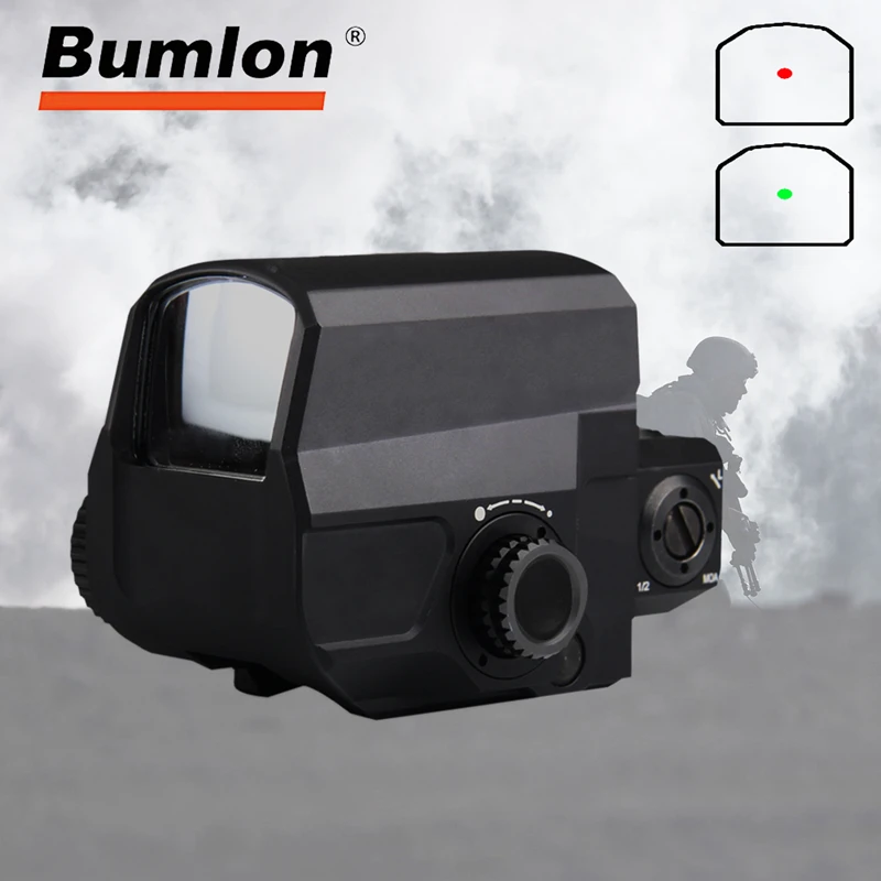 

Mini Red Dot Sight Airsoft Collimator Reddot Sight Reflex Hunting Rifle Scope Fit 20Mm Weaver Rail For Airsoft Hunting