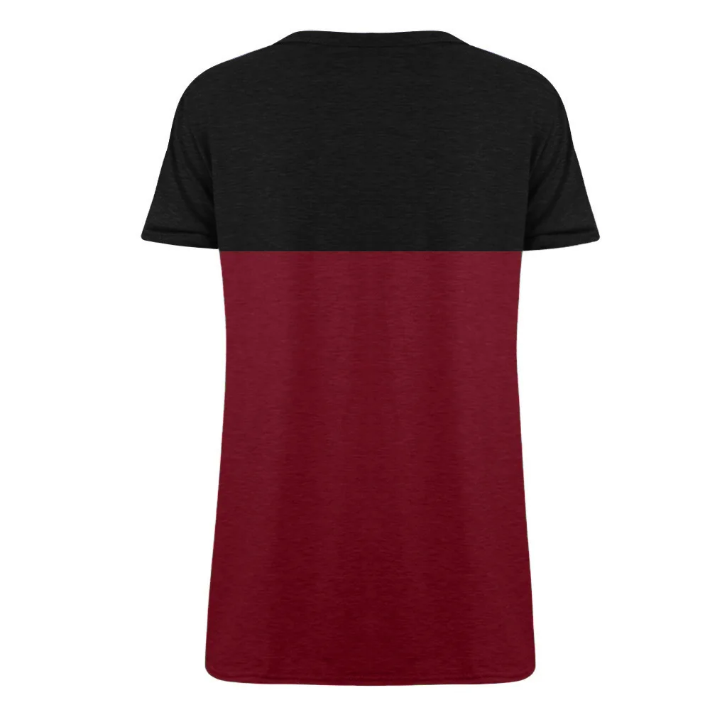 

Oversize Loose Short Sleeve Women T Shirt Summer Casual O-Neck Patchwork Print Top Female Plus Size Cotton Tees S-3xl Pullovers