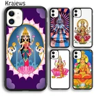 Чехол krajew Lakshmi для телефона в стиле индуийской богини для iPhone 5s 6s 7 8 plus X XR XS 11 12 13 pro max Samsung Galaxy S8 S9 S10 Plus