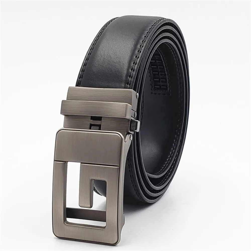 Роскошный дизайнерский ремень с буквой G для мужчин автоматической пряжкой из