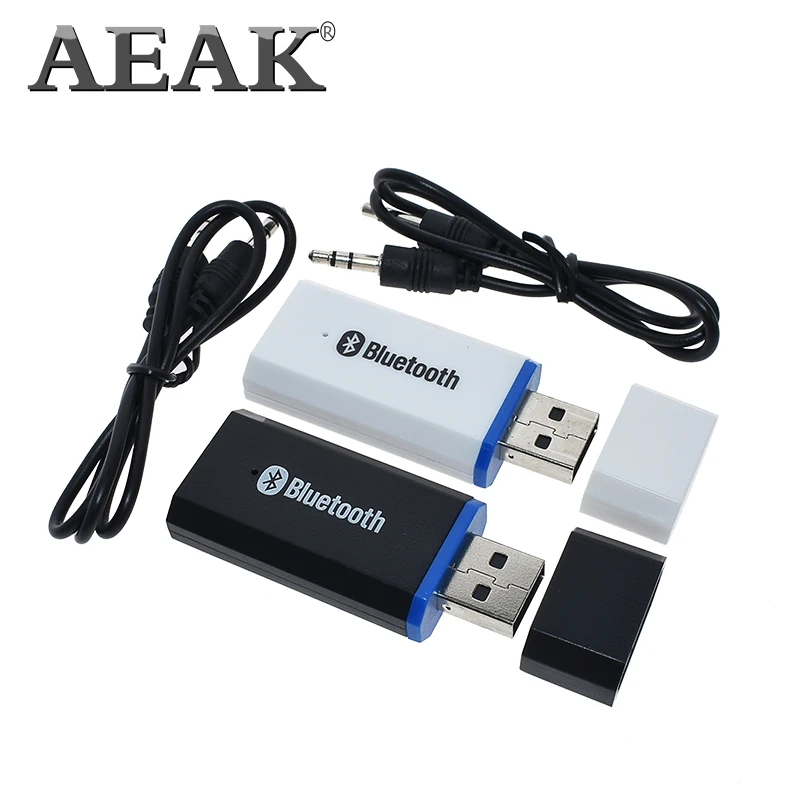 AEAK Bluetooth 5,0 аудио приемник передатчик мини стерео Bluetooth AUX RCA USB 3,5 мм разъем для ТВ ПК автомобильный комплект беспроводной адаптер