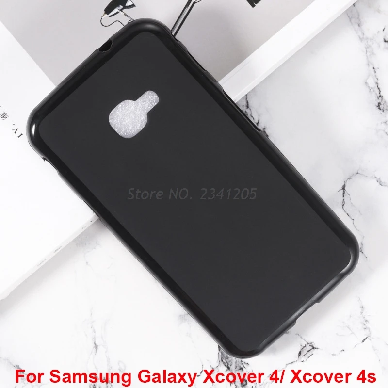Мягкий черный чехол из ТПУ для Samsung Galaxy Xcover 4S G398 SM G398FN 4 G390 G390F силиконовый Xcover4S Xcover4