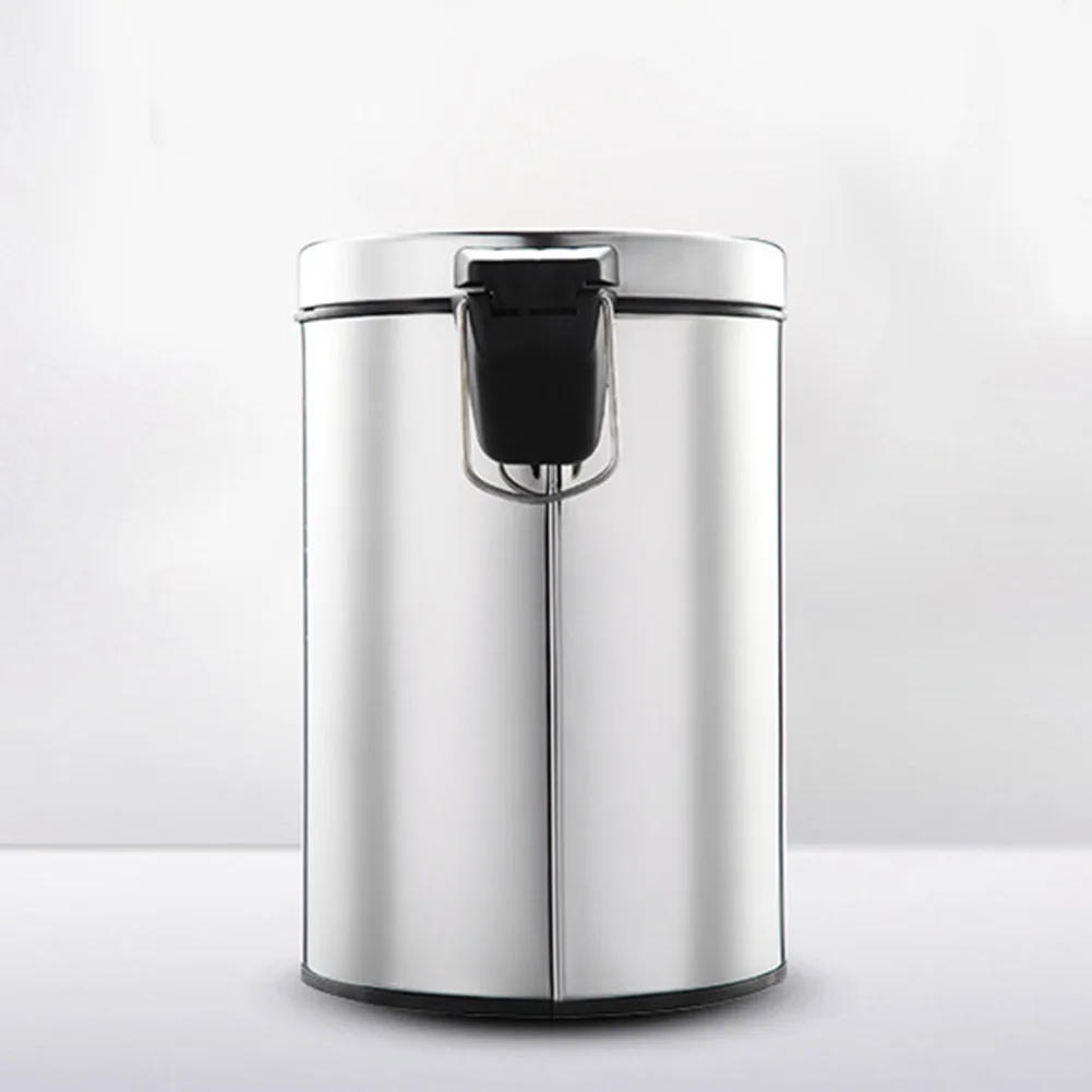 Горячий круглый мусорный бак из нержавеющей стали контейнер для мусора корзина
